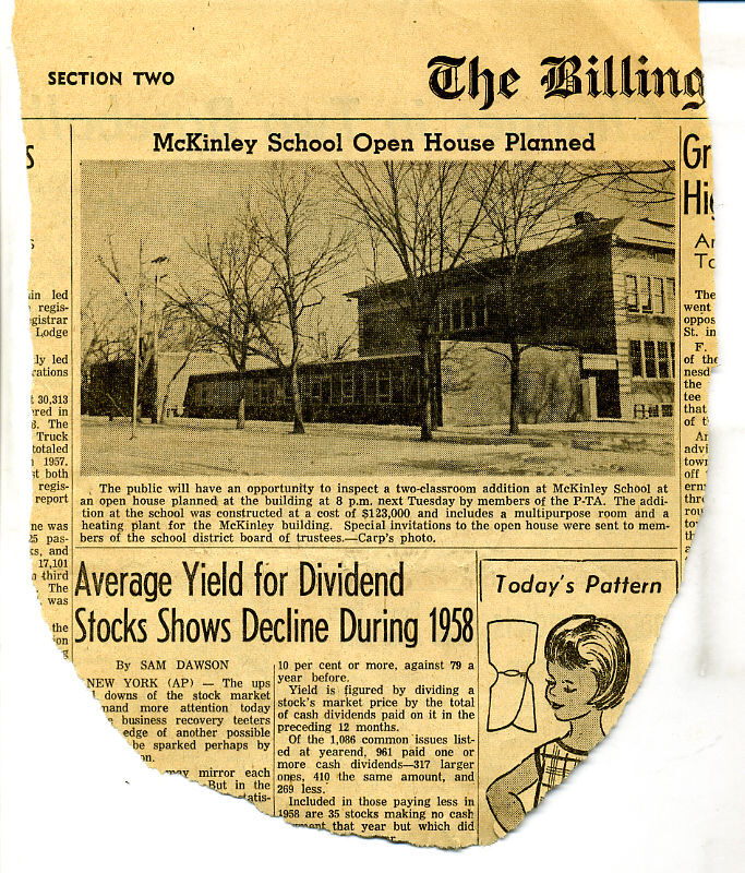 McKinley School 1958
